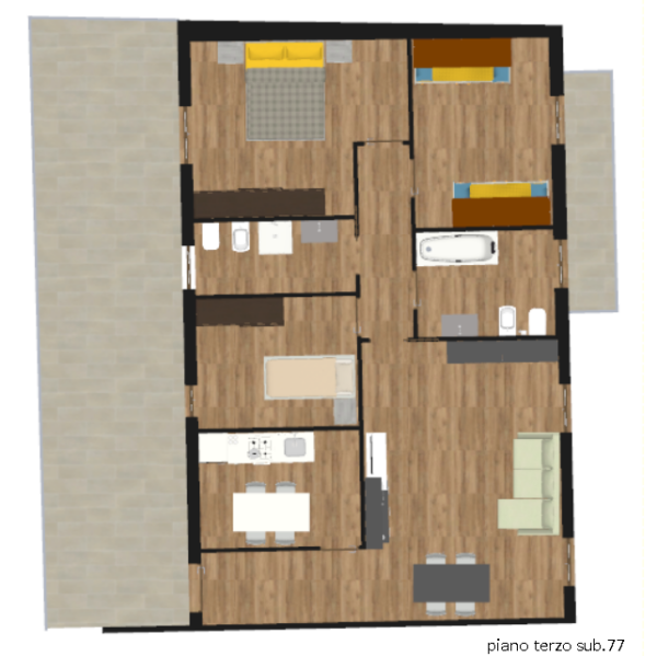 Sondrio centro appartamenti nuova costruzione - immagine 6